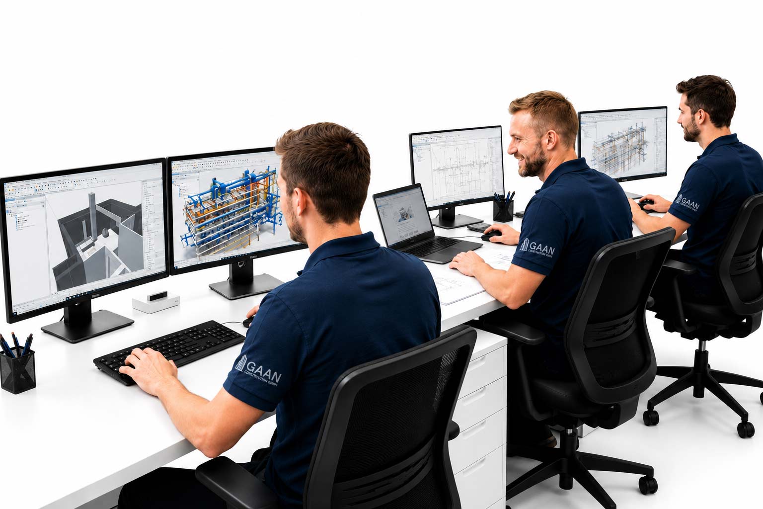 Gaan Construction – TGA-Planung in 2D und 3D